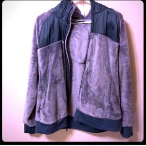 North face fleece jacket nwot sage green